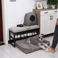 thumbnail image 6 of Kraoden Waterproof Antiskid Pet Bed for Small Dogs and Cats, Soft Comfortable Lint Rectangle Mat with Supportive Edges for Indoor Outdoor Use, Durable Cozy Resting Mat, 6 of 6