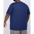 thumbnail image 4 of Real Essentials 3 Pack: Mens Big & Tall V-Neck Short-Sleeve Tech Stretch Dry-Fit T-Shirt (3X Tall-5X Tall), 4 of 6