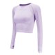 thumbnail image 2 of Tops de yoga de manga larga para mujersin costuraselásticosajustadospara fitness y deporte Ehuebsd Para estrenar, 2 of 3