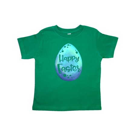 

Inktastic Happy Easter Blue Easter Egg Gift Toddler Boy or Toddler Girl T-Shirt