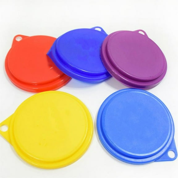 Dog Can Covers Silicone Pet Wet Food Can Covers Storage Cap Lid Tin Top Can Supplies Set Pet Feeding Reusable Silicone Assorted Color, Dusknt Fresh Preservation Case Clearance Sale!