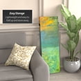 thumbnail image 3 of Red Lantern 4 ft. Short Monet Canvas Folding Screen - Impression Sunrise/Houses of Parliament, 3 of 7