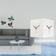 thumbnail image 2 of Reloj de pared de madera con diseño de pájaro para colgar en la pared, con diseño de pájaros voladores, ideal para regalar en casa., 2 of 8