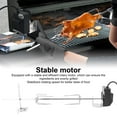 thumbnail image 4 of Rotisserie Grill Kit Switch Stable Rotating Motor, Stainless Steel Universal Heavy Duty Rotisserie Kit for Family Gatherings, Outdoor Roasting, 304 Stainless Steel Material, 4 of 7