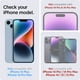 thumbnail image 2 of Protector de pantalla Spigen de cristal templado para iPhone 14 Plus/13 Pro Max, 2 of 7