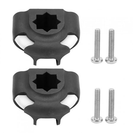Eddwiin Fishing Rod Mount Base - Boat Fishing Rod Fixed Mount Base Kit Plastic Lightweight DIY Canoe Kayak Accessory