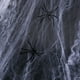thumbnail image 5 of Fiudx Cinta de Araña de Halloween, Malla Superelástica, Decoración para Interiores y Exteriores, Cobertura de 122 Metros, Ambiente Espeluznante para Fiestas, Bares y Hogares, Paquete de 72 Piezas Ate, 5 of 7