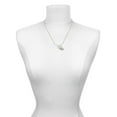 thumbnail image 3 of Delight Jewelry Clear AB Crystal Heart Mother & Daughter Heart Necklaces (Set of 2), 19"+2", 3 of 4