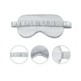 thumbnail image 3 of Mulberry Silk Sleep Eye Mask with Silk Covered Elastic Strap - Pink, 3 of 7