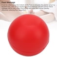 thumbnail image 3 of Acupoint Physical Ball, Yoga Core Ball Rebound Massage Lacrosse Ball 10cm Diameter  for Shoulder Hard Red, 3 of 7