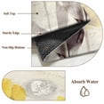 thumbnail image 2 of Yellow Flower Area Rug 5x7 Washable Rug Non Slip Farmhosue Country Vintage Butterfly Floral Large Area Rug Soft Stainresistant Indoor Floor Carpet for Living Room Bedroom Home Office Dining Room, 2 of 7