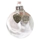 thumbnail image 2 of Teissuly Christmas Ornaments, Angel Feathers Ball A Piece of My Heart Is In Heavens Memorial Teissuly WER202310160387, 2 of 2
