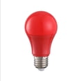 thumbnail image 4 of Durable & Reliable LED A19 Bulbs, Perfect Illumination For Wide Application, Non-Dim Red Colored Light, E26 Base For Decorative And Seasonal Lighting, 10PCS, 4 of 6