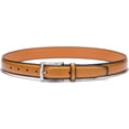 thumbnail image 5 of KM Legend Men's Leather Dress Belt-Classic & Fashion for Work Business and Casual 34 Essential Tan, 5 of 6