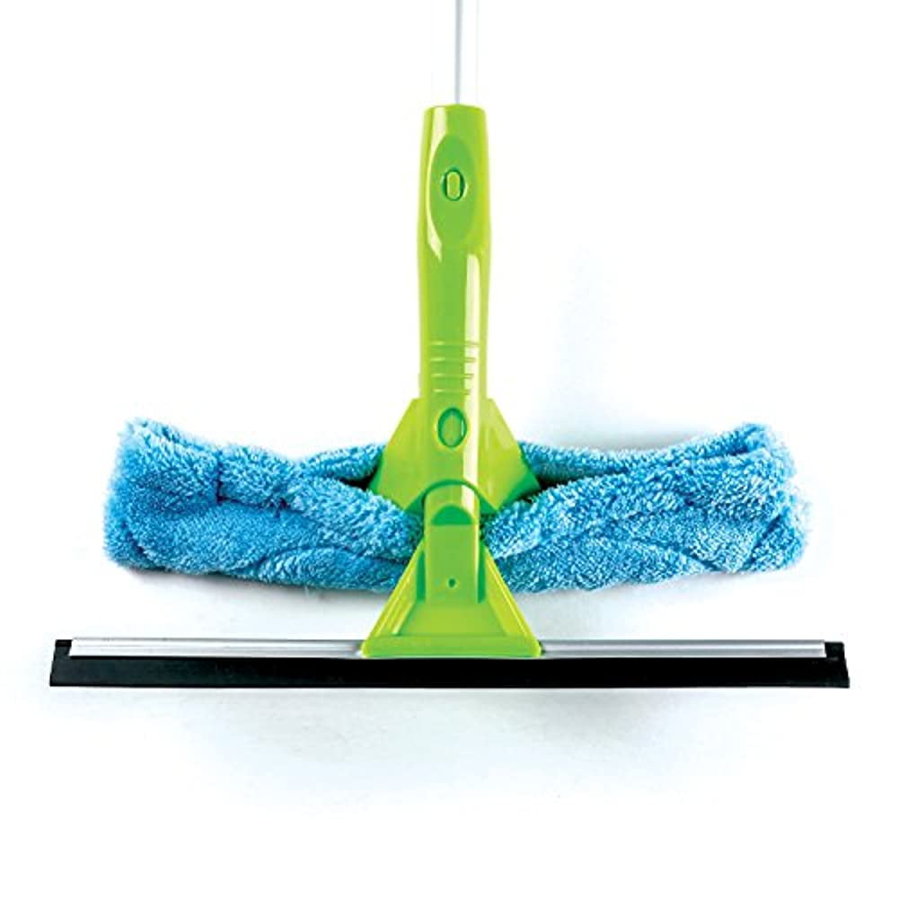 Telescopic Window Cleaning Kit with Super Squeegee and 3 Section