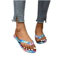 thumbnail image 4 of Sandalias de mujer Sandalias de moda de verano Zapatillas planas Chanclas Sandalias de playa con punta abierta Wmkox8yii  ytu10232, 4 of 8