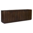 thumbnail image 2 of Bernard 6-Door Sideboard in Modern Barista Brown Finish on Acacia Solid Wood, 2 of 6