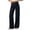 AV22_Dark Blue, variant on Women's Low Rise Dress Pants Trousers Casual Dressy Wide Leg Tie Work Pants Striped Formal Slacks Khaki M