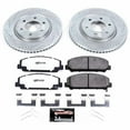 thumbnail image 3 of PowerStop Front Z36 Truck & Tow Carbon-Fiber Ceramic Brake Pad and Drilled and Slotted Rotor Kit Fits: INFINITI NISSAN Select Models K6321-36, 3 of 9