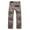 Khaki, variant on Aoochasliy Mens Jeans Clothes Relaxed Fit Men Solid Casual Button Zipper Multiple Pockets Outdoor Straight Type Fitness Pants Cargo Pants Trousers
