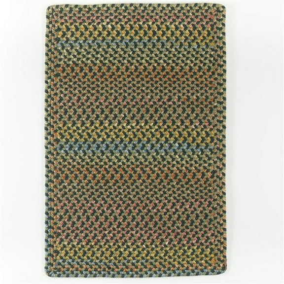 Rhody Rug WO21R036X060B 3 x 5 ft. Woodstock Rectangle Rug, Forest & Multi Color