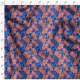 thumbnail image 4 of Soimoi Polyester Georgette Fabric Triangle & Pine Fruits Print Fabric by The Yard 42 Inch Wide, 4 of 5