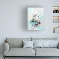 thumbnail image 4 of Trademark Fine Art Francoise Wattre Chilled by the Ocean wind Canvas Wall Art, 4 of 4