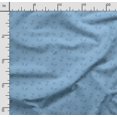 thumbnail image 2 of Soimoi Floral Printed,Cuddle Minky Fabric, Sewing Fabric by The Yard 56 Inch Wide,Decorative Plush Soft Fabric, Baby Garments, Toys and Blankets, Blue, 2 of 5