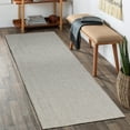 thumbnail image 3 of Delara Premium Handwoven Wool and Jute Area Rug, 2'.5" x 9', Natural Boucle, 0.25" Thick, Soft & Durable for Living Room, Bedroom, Entryway, 3 of 7