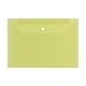 thumbnail image 2 of A4 Transparent Document Bag | Thickened Plastic Waterproof Fastener Pouch | Snap Closure File Folder | Heat-Sealed Edges | Holds 200 Sheets | 325x230mm | White/Green/Blue/Yellow/Red | Single Pack, 2 of 5