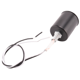thumbnail image 1 of E27 Ceramic Screw Base Round LED Light Bulb Lamp Socket Holder Adapter metal Lamp Holder With Wire Black, 1 of 5