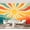 Color 1, variant on Wall Mural Peel and Stick Waterfall Cave Hawaii Islands Scenics Nature Beach Tropical Self-Adhesive Wallpaper Removable Wall Decal Wall Sticker Home Decor for Living Room Bedroom 69"x96"