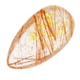 thumbnail image 4 of Natural Crystal , Teardrop Gold Rutilated for Men Woman Jewelry Making Pendant Necklace - for Relaxation Sleep, 4 of 8