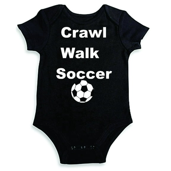 Design With Vinyl Crawl Walk Golf Cute Baby Clothes - Shortsleeve