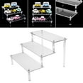 thumbnail image 4 of Multifunction Acrylic Display Riser Shelf Collectibles Figure Model Car Desktop, 4 of 8