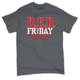 thumbnail image 5 of RED Friday Until They All Come Home T-shirt Remember Everyone Deployed US Military Day American Patriot Men's Tee, 5 of 7