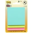 thumbnail image 1 of Post it Notes Ormromra Notas súper adhesivas 3' 3' 3 blocs 45 hojas/bloc colores Miami, 1 of 3