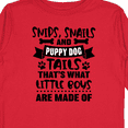thumbnail image 4 of Inktastic Snips Snails and Puppy Dog Tails That's What Little Boys Boys Long Sleeve Toddler T-Shirt, 4 of 5