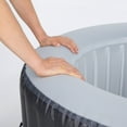 thumbnail image 2 of ALEKO Diamond 2 Person Black Inflatable Jetted Hot Tub with Energy Efficient Cover, 2 of 6
