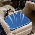 thumbnail image 6 of Seat Cushion, 17.7x17.7in Trapezoidal Gel Pad, Ice Silk Breathable Cool Mat, Summer Comfort Cushion for Car, SUV, Office Chair & Daily Driving Seating Use, 6 of 6