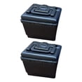 thumbnail image 3 of Almencla 2 Pieces Electric Bike Battery Box Battery Storage Box for Electric Vehicles black, 3 of 8