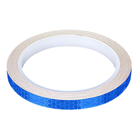 1PC Reflective Tapes, 5 Colors Night Safety Reflective Warning Stickers, Adhesive Tape Waterproof Outdoor, Bicycle Rim Reflector Tape for Bike, Trailer, Motorcycle