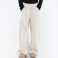 thumbnail image 6 of Tiijoy Little Girls Loose Fit Sweatpants Straight Leg Casual Athletic Pants, Sizes 6-7, 6 of 8