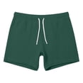thumbnail image 6 of Mifsaly Mens Beach Shorts Square Cut Ribbed Swim Trunks Llightweight Quick Dry Vacation Swimming Surfing Bathing Suits Army Green,M, 6 of 7