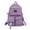 Purple, variant on College Backpack Senior Backpack Male Female Students The School Season Backpack Leisure Campus Bag Youth Fashion Large Capacity School Bag