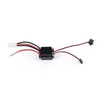 WAXIAYU Brushed Motor Controller 320A ESC for Ship Car Truck Black
