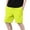 Mens Shorts Clearance-Yellow, variant on Homenesgenics Mens Shorts Cargo With Belt Men's Cotton Vintage Knitted Drawstring Elastic Waist Shorts Sports Knee Length Home Shorts Blue XL