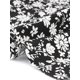 thumbnail image 5 of Vestido de verano midi casual de mujer plus size para Pascua de Agnes Orinda, con estampado floral, lazo en la espalda, escote cuadrado y mangas cortas con volantes, 2X negro, 5 of 8