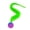 green, variant on Dancing Sunflower Sprinkler Toy for Yard Lawn Garden Watering