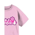 thumbnail image 3 of Barbie Holiday Girls Graphic Crewneck Short Sleeve T-Shirt, Sizes 4-16, 3 of 4